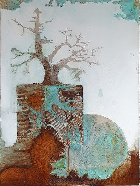 Leinwandbild ~ Baum Silder ~  by Uwe Reuter ~  hochwertig gedruckt und handveredelt 50x70cm