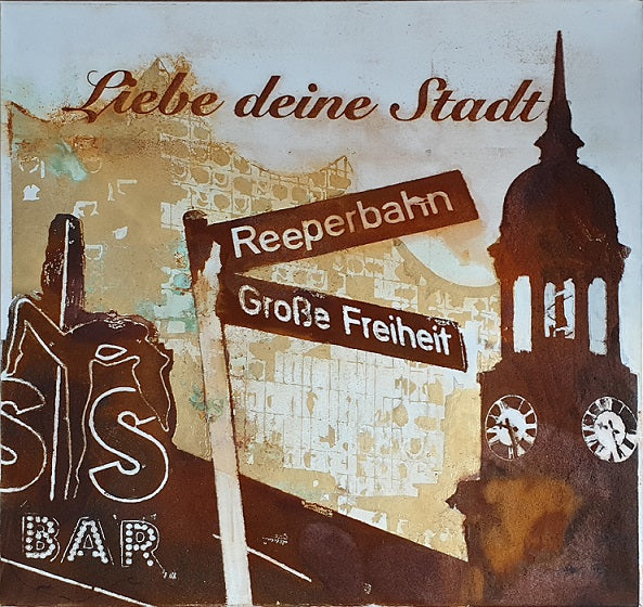 Leinwandbild ~ Hamburg ~  by Uwe Reuter ~  hochwertig gedruckt und handveredelt