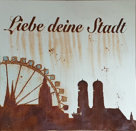 Leinwandbild ~ München ~  by Uwe Reuter ~  hochwertig gedruckt und handveredelt