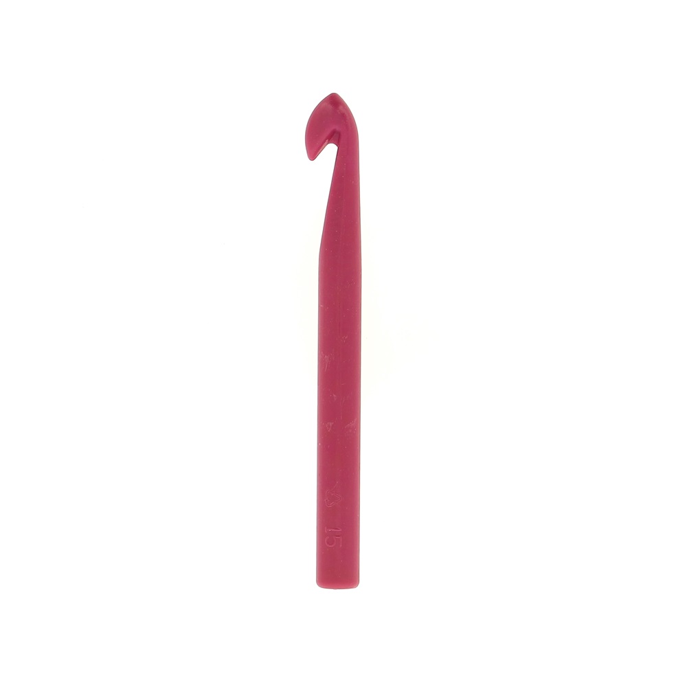 Häkelnadel Pink 15mm Kunststoff