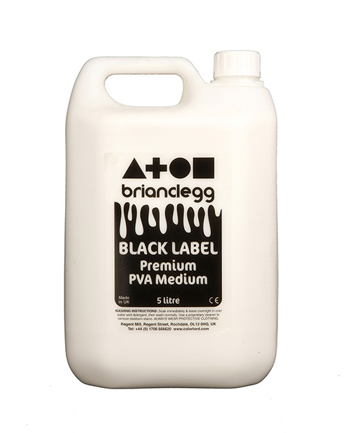 Black Lable Premium PVA Medium Single 5L Bottle -