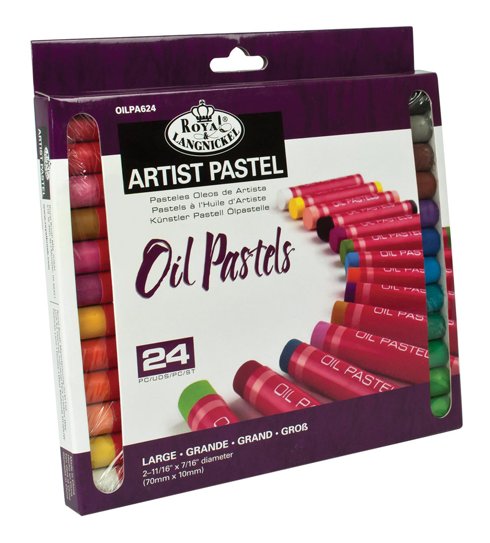 Oil Pastels Large 24 Colors
