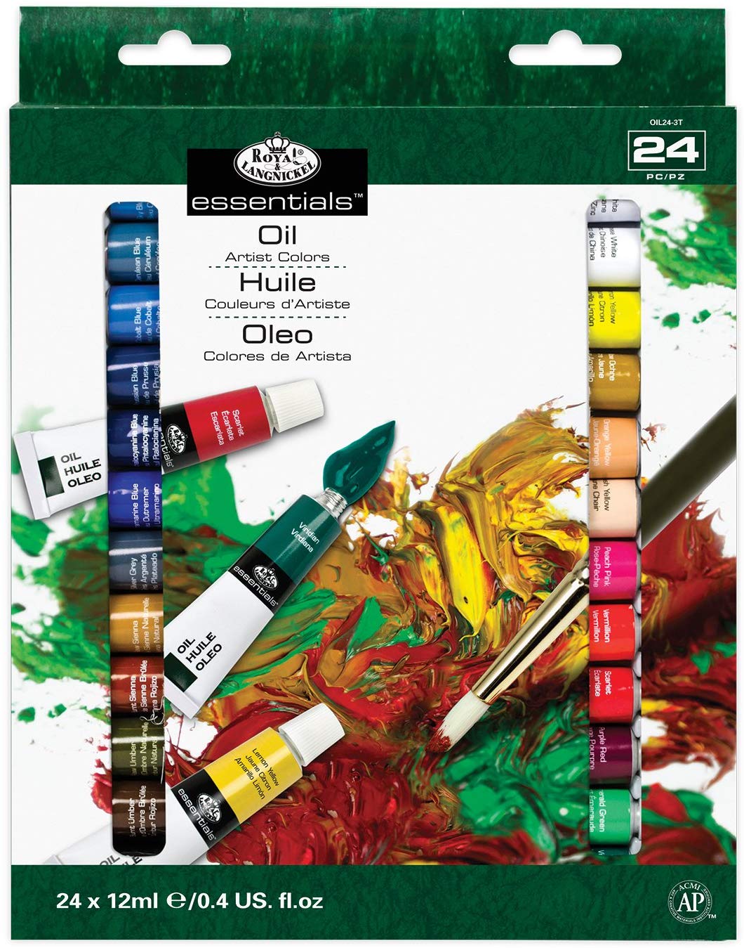 Oil Paint 24er Pack