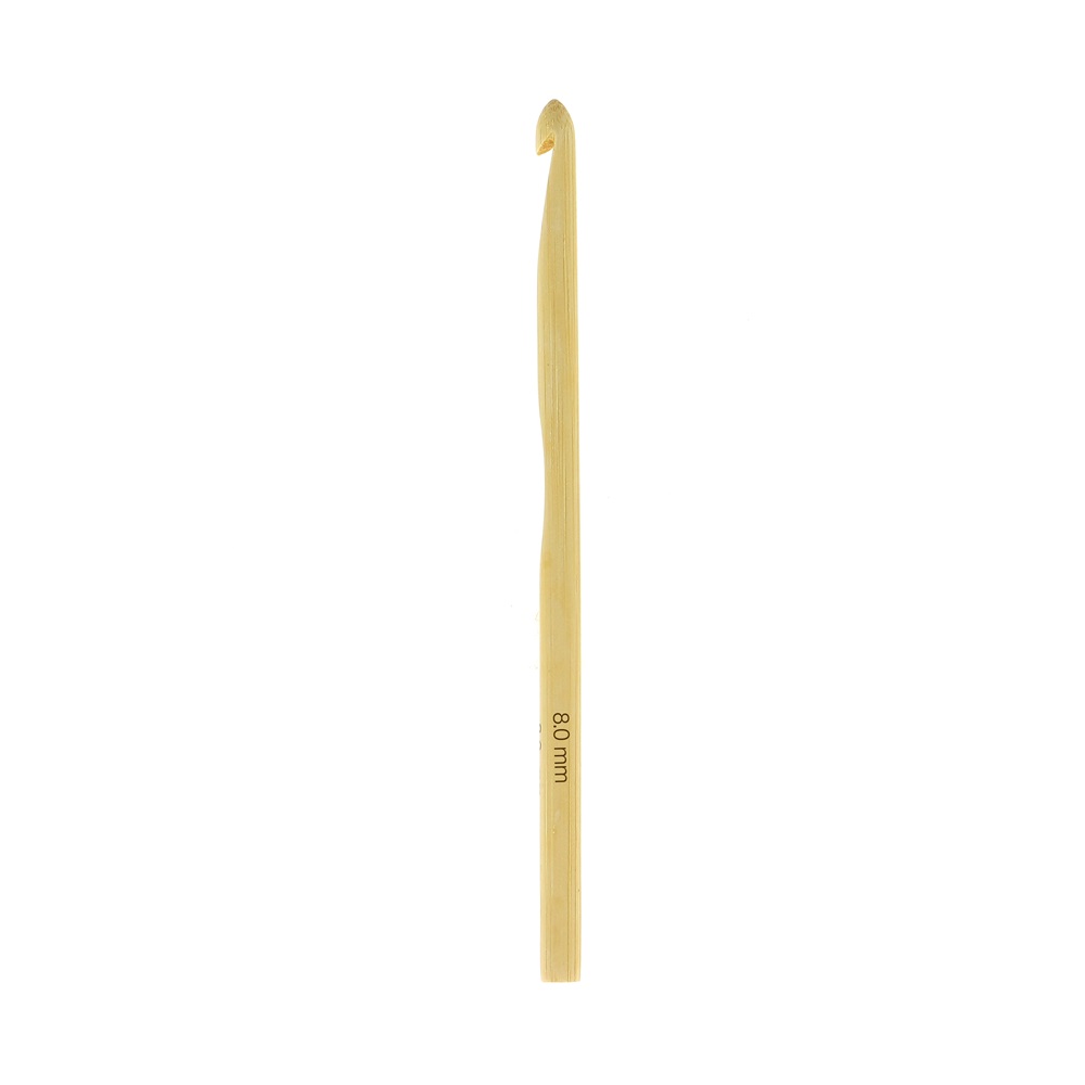 Bambus Häkelnadel 8mm