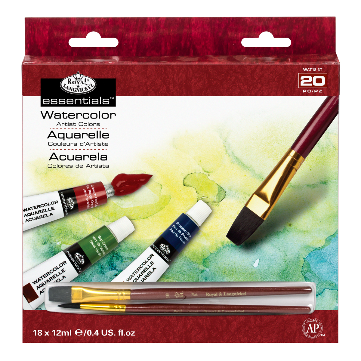Watercolor Paint 18er Pack