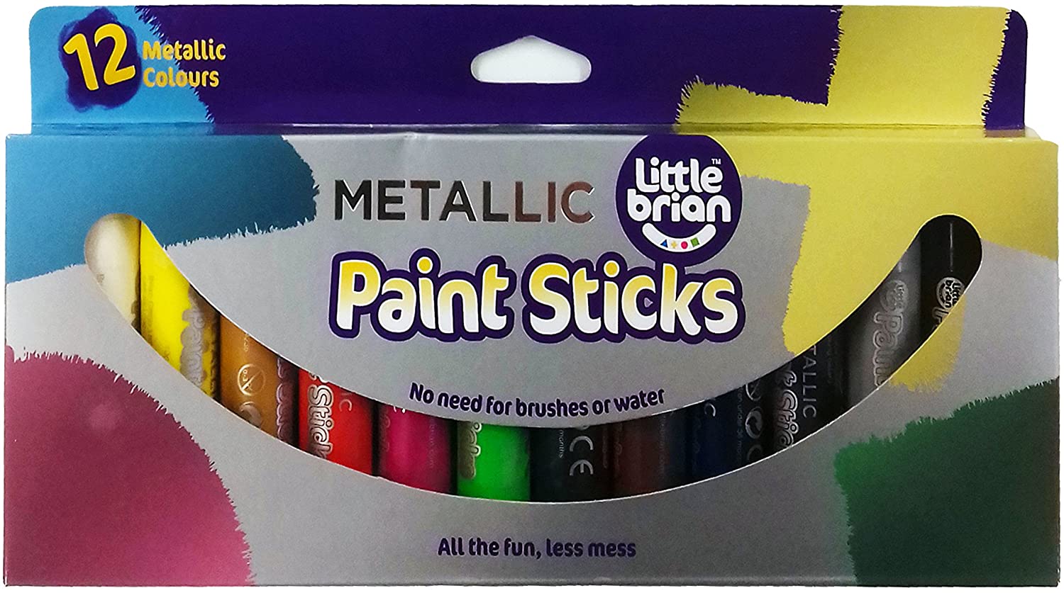 Little Brian Paint Sticks Metallic12er Set