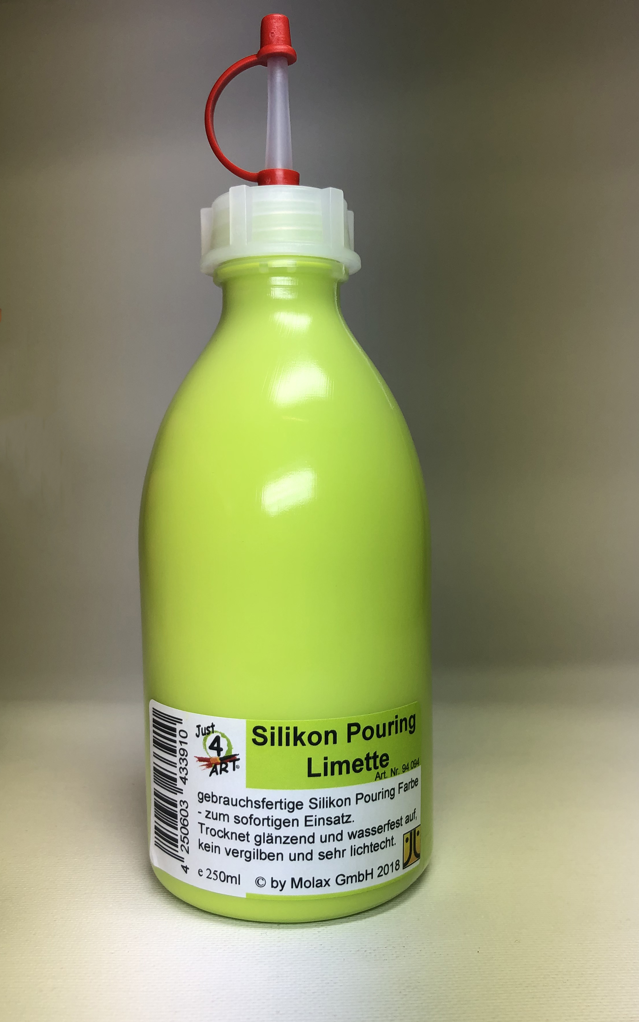 Silicon Pouring 250ml Grün Limette