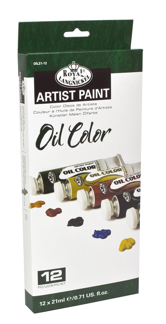 Oil Color 12er Pack