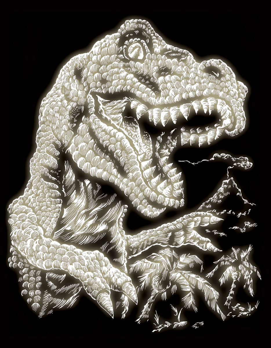 Glow in the Dark EA Tyrannosaurus