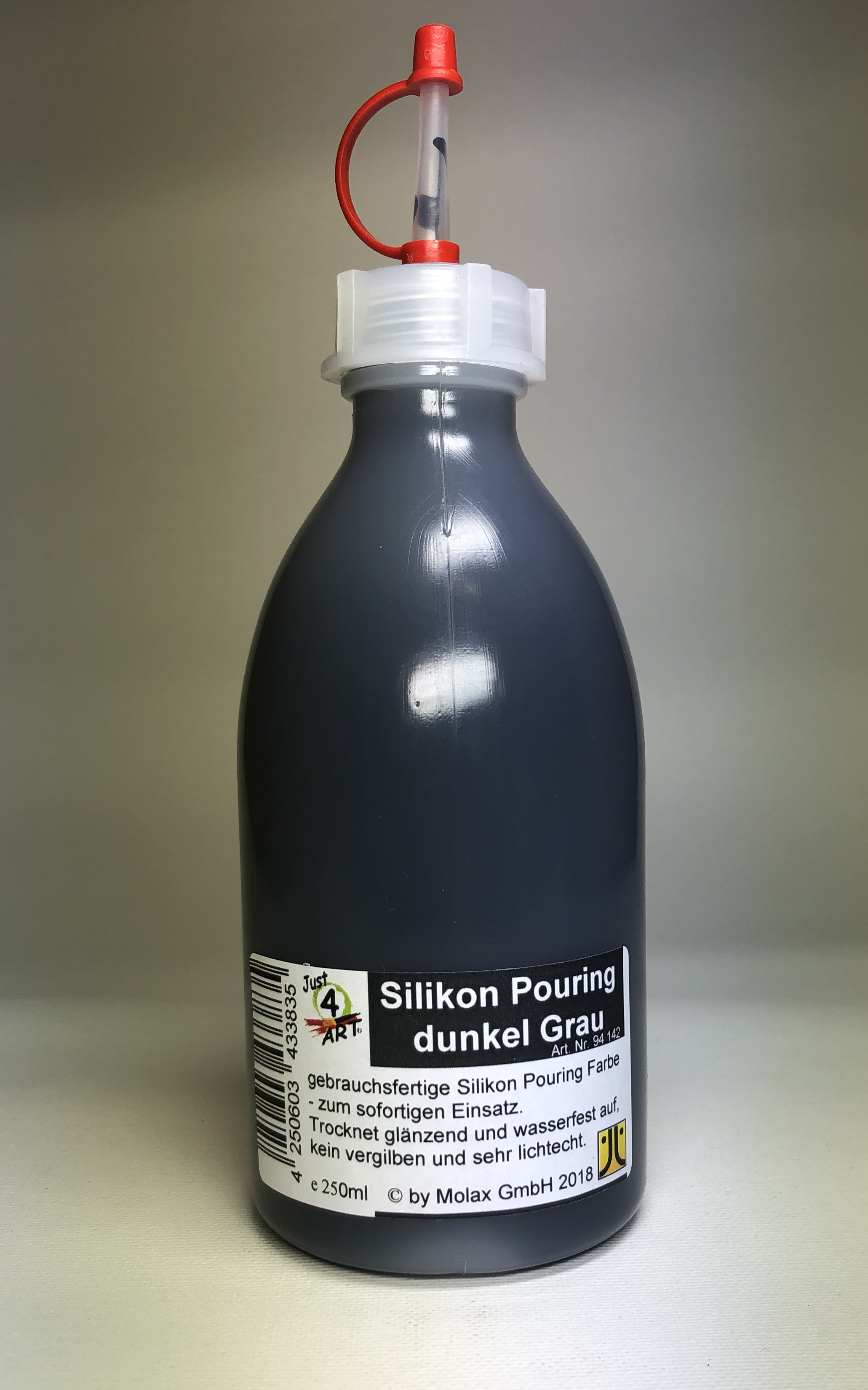 Silicon Pouring 250ml Grau dunkel