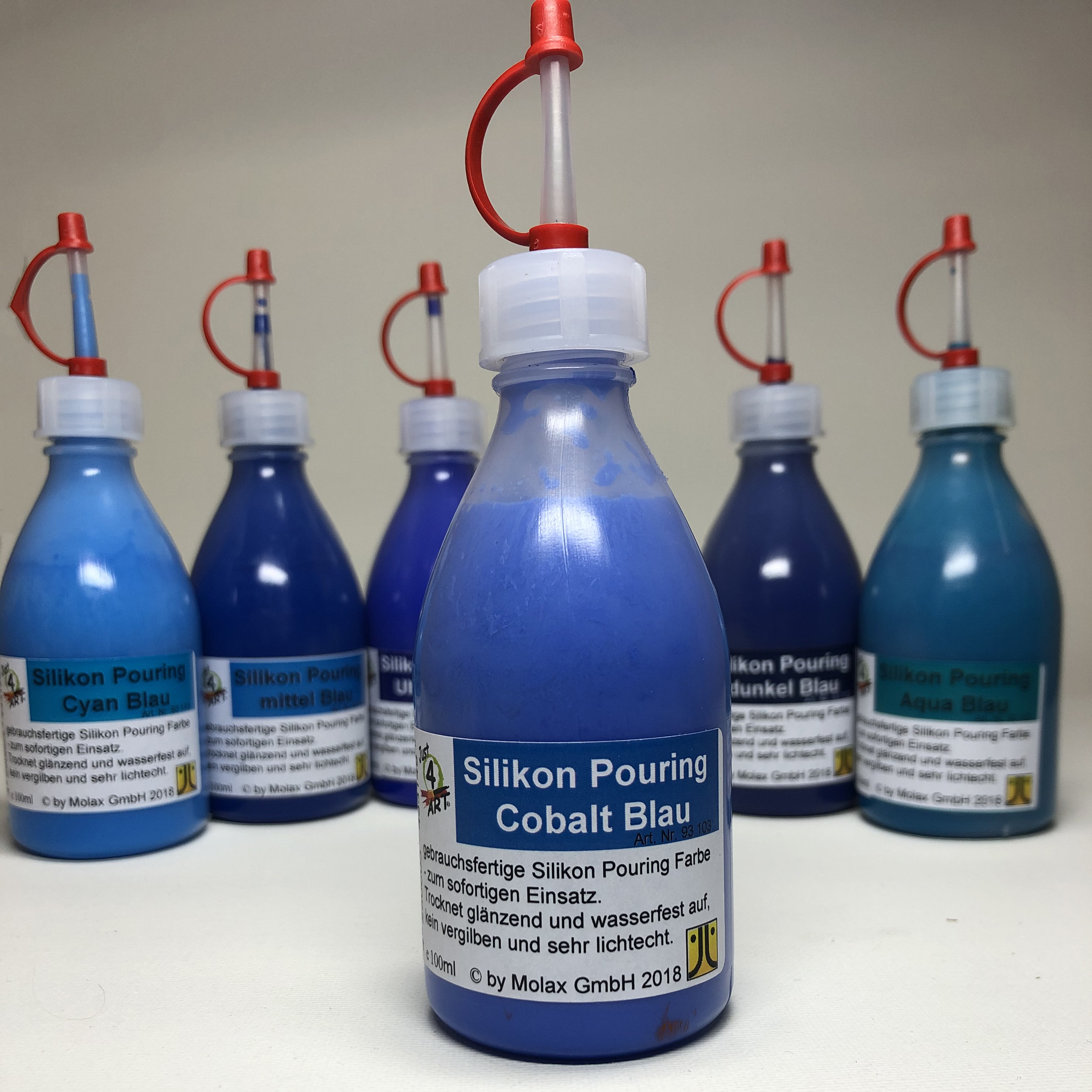 Silicon Pouring 100ml Cobalt Blau