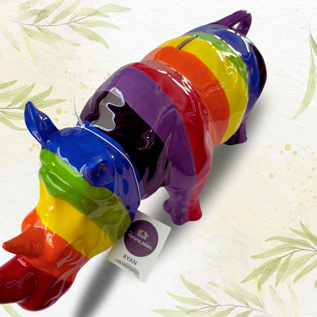 Pomme Pidou Keramik Rainbow Nashorn