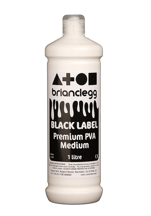 Black Lable Premium PVA Medium Single 1L Bottle -