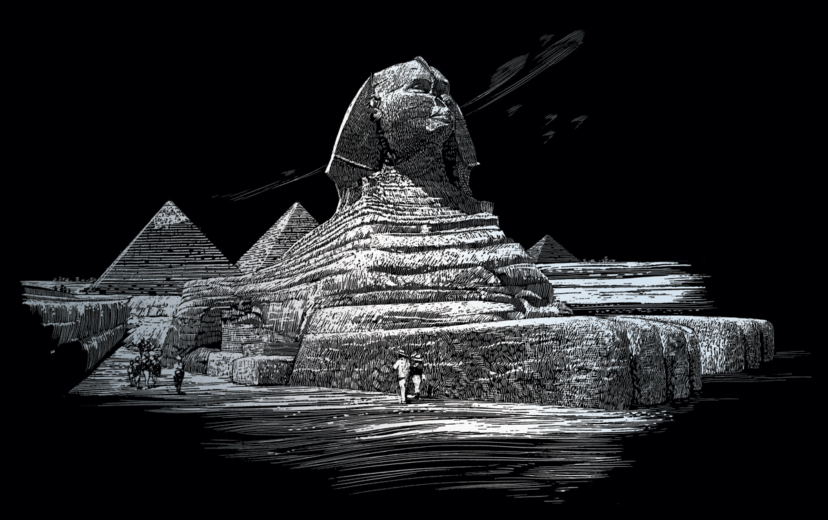 FAMOUS PLACES Sphinx